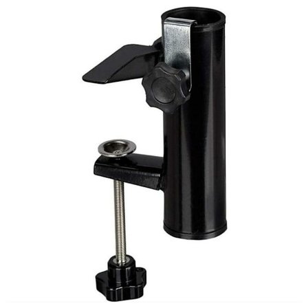 Balkongparasollholder, hageparasollfesteklemme, bord balkongparasollholder klemme parasoll dekorativt feste