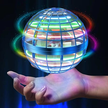 Flygande Orb Ball Leksaker Kosmisk Globe Boomerang Hover Ball Galaktisk Hand Dr