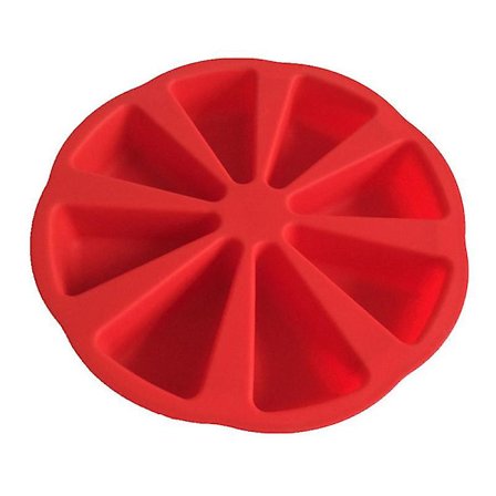 Bageforme Trekantet Hule Otte Portioner Silikon Kageform Til Kage Mousse Gele Pudding Frugt Tærte