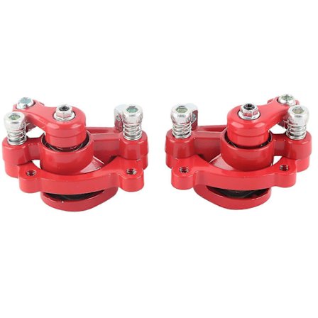 2 ST Bremsekaliber Foran og Bag Erstatning for 47cc 49cc 2-takts Pocket Bike Mini Dirt Bike