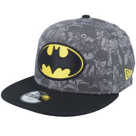 Kinder New Era - Schwarz snapback Cap - Kinder DC 9FIFTY Batman Black Snapback @ Hatstore