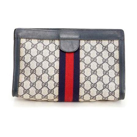 Gucci Vintage, Pre-owned Trousse Beige, Dames, Maat:ONE Size