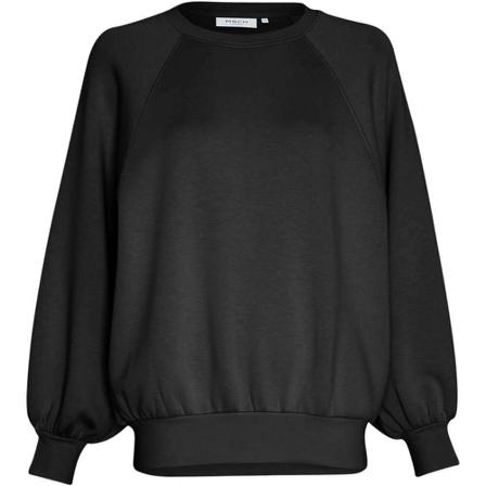 Moss Copenhagen, Mschbianna ima q raglan sweat black beauty Zwart, Dames, Maat:M