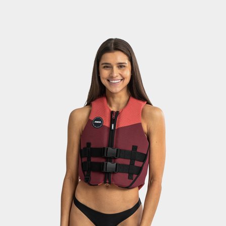 Colete para desportos aquáticos JOBE Neoprene Vest Women 50N Rose Pink, X-Large (76 - 84 kg)