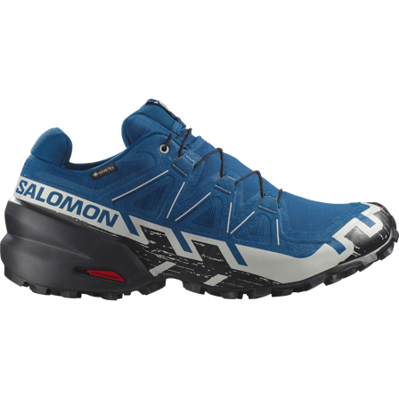 Salomon - Men's Trail Running Shoes Speedcross 6 Gtx - Poseidon / Black - 11.5