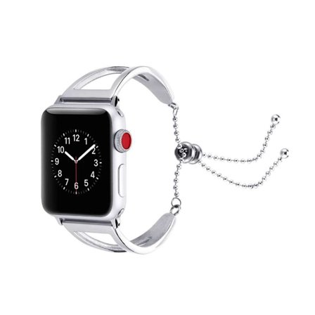 Rostfria armband kompatibla med Apple Watch-armband 38 mm 40 mm
