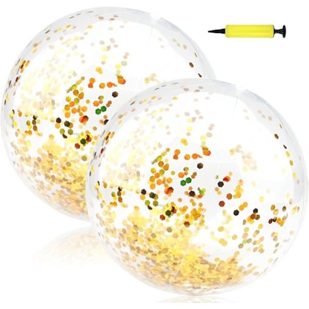 St Inflatable Beach Ball Glitter Beach Balls Konfetti Beach Balls Bulk Paljett Beach Balls.