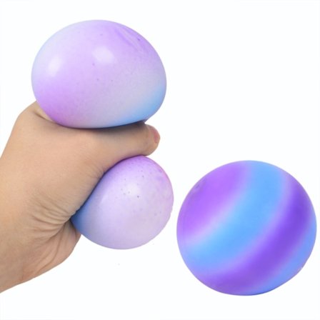 Värikkäät aististress pallot lelu lapsille Pehmeät tuuletus pallot Lelut Lievitys stressi pallot lapsille ja aikuisille