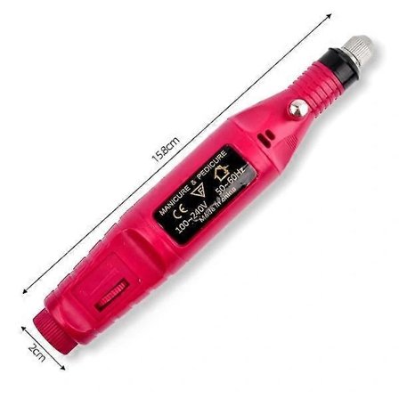 Neglefil til tykke tånegle Sæt Manicure og Pedicure Professionel Ny Navy blå