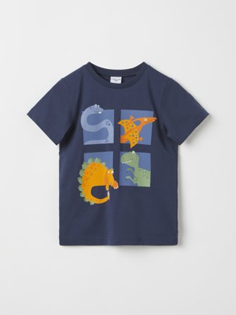 Polarn O. Pyret - Print T-shirt - 140 - Childrenswear - blue