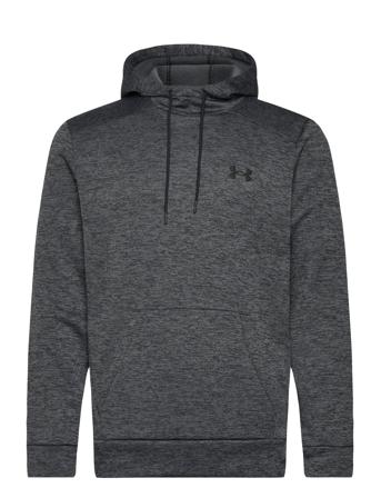 Ua Armour Fleece Twist Hd Hettegenser Genser Svart Under Armour*Betinget Tilbud
