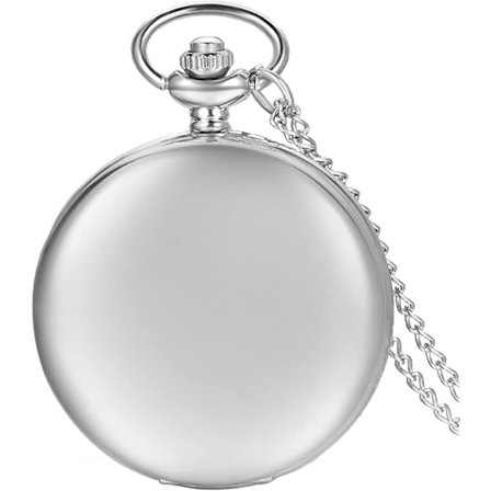 Anhenget Lommeur Lommeur Rund Polert Kvarts