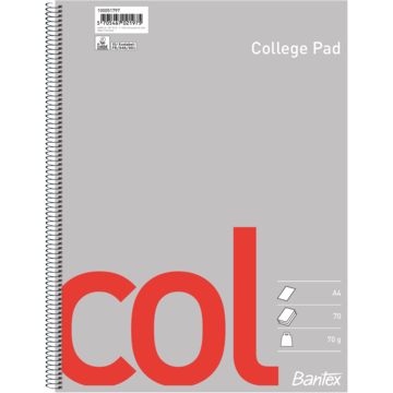 Spiralblokk Ulinjert A4 70G