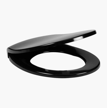 Biltema - Toalettsete myktlukkende svart