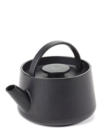 Serax Tea Pot M Cast-Iron Inku By Sergio Herman - Black - ONE SIZE