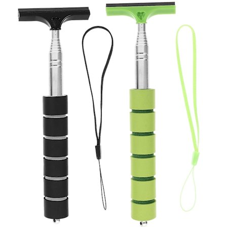 2 st Bilspegel Torkare Retractable Spegelskrapa Torkare Bärbara Spegeltorkningsverktyg