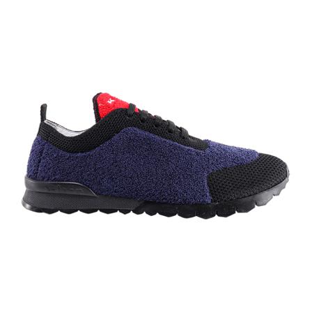 Kiton Sneakers , Blauw , Heren , Maat: 46 EU