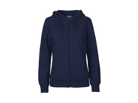 Neutral Hoodie zip O83301 dam navy S - Lyreco - Arbetskläder > Arbetströjor > Hoodies och luvtröjor
