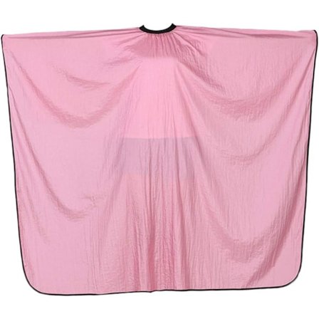 Frisörkåpa Salongskåpa Frisörkappa Förkläde Dam Hem Frisörsalong 145×165cm (Rosa)