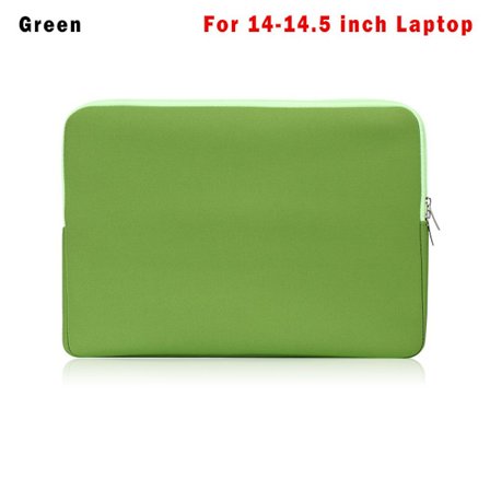 Laptop Bag Sleeve Laptop Deksel GRØNN FOR 14-14,5 TOMMES