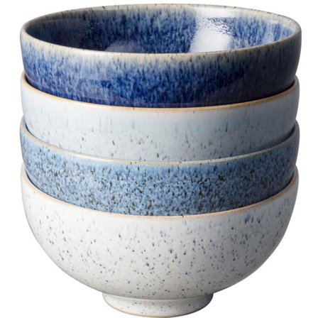 Denby Studio Blue -kulho, 4 kpl, pieni 13 cm
