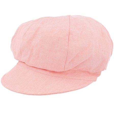 Seeberger - Pinkki vega Lippis - Chambray fabric peaked cap Lobster Vega Cap @ Hatstore