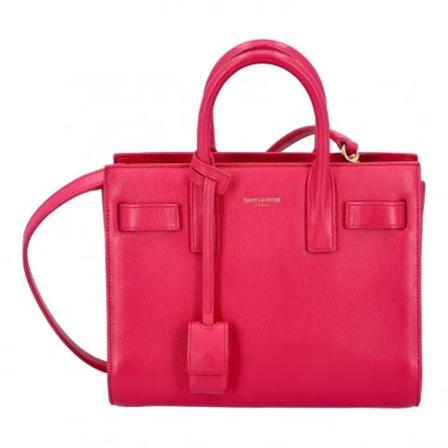 Saint Laurent Vintage, Pre-owned Leather handbags Roze, Dames, Maat:ONE Size