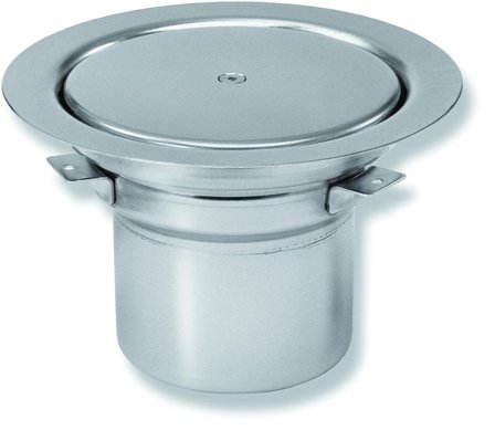 Purus 7060701 Rensbrunn 110 mm, rostfritt stål, Inomhusavlopp