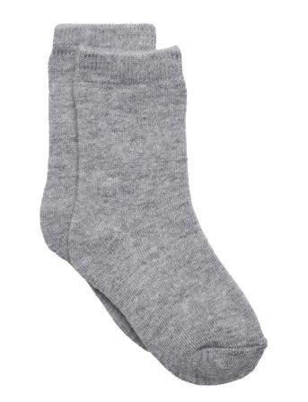 Nmfwaksi Wool Terry Sock Xxiii Socks & Tights Socks Grå Name It*Betinget Tilbud