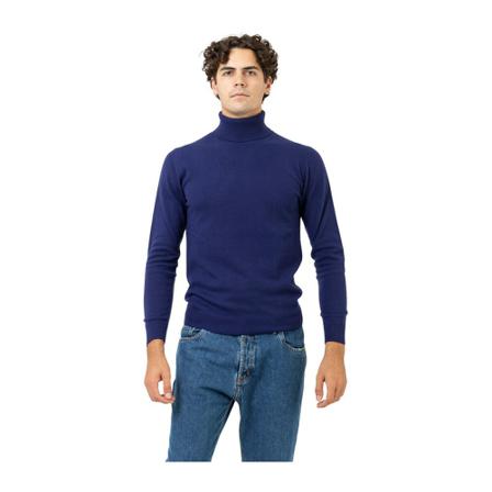 Stimm Turtleneck Blå, Herre Rullekraver