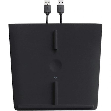 Bil 10W Trådlös Laddare För Model 3 Mittkonsol Laddningsplatta Med Dubbla Usb-portar Dubbel Snabb Mo