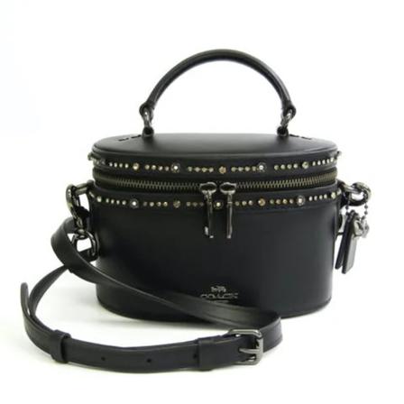 Coach Pre-owned Pre-owned Leather handTass , Zwart , Dames , Maat: ONE Size Vintage Tassen