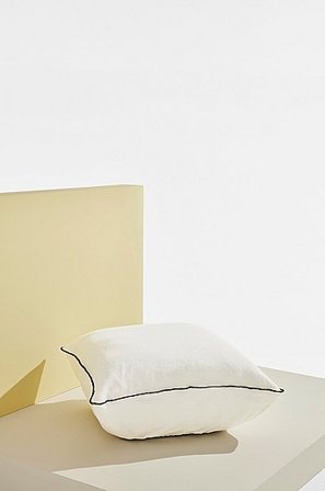 Jotex - Pouf Aus Leinen Entenfedern/Leinen/Sperrholz Gia - Kaufen Pastill - Möbel bei Jotex