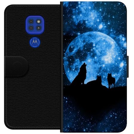 Yhteensopiva Lompakkokotelo Motorola Moto G9 Play Susi