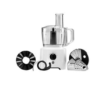 OBH Nordica-Easy Force food processor 700 W white-Kompakt kjøkkenmaskin med to hastigheter og pulsfunksjon-Food preparation-Kjøkkenutstyr