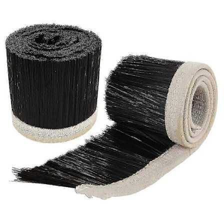 2 ST 70mm Dammsko Borste, 1M Längd CNC Vakuum Borste, Dammsugare Gravyrmaskin Dammskydd för CNC Router Spindel