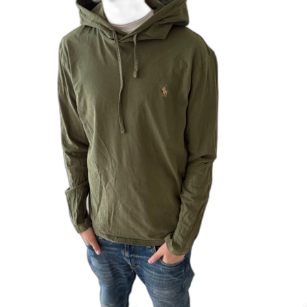 Olivgrön hoodie från Polo Ralph Lauren