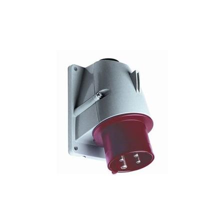 ABB 2CMA193322R1000 Vegginntak IP44, 4-polet, 32 A Rød, Stikkontakter & kabler