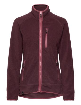 Gale Jkt W Sport Sweatshirts & Hoodies Fleeces & Midlayers Burgundy Five Seasons