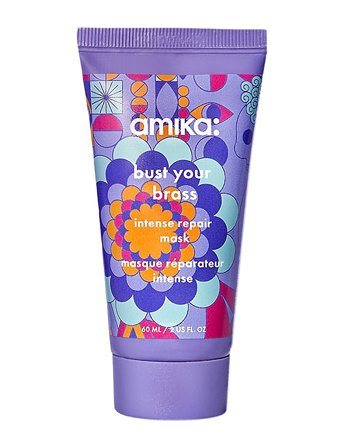 AMIKA Bust Your Brass Cool Blonde Intense Repair Mask - Nude - 60 ml
