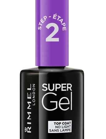 Rimmel Rimmel Super Gel Nail Polish Top Coat - Nude - 12 ML