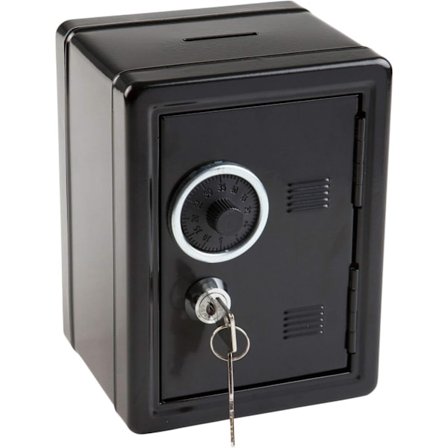 Edullinen kassakaappi, 120 x 105 x 160 mm, musta, 1 kpl