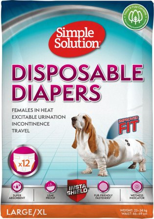 Simple Solution Disposable Diapers 12 pcs L-XL