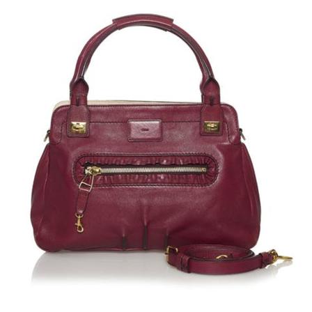 Chloé Pre-owned, Pre-owned Shoulder Bag Rood, Dames, Maat:ONE Size,leather