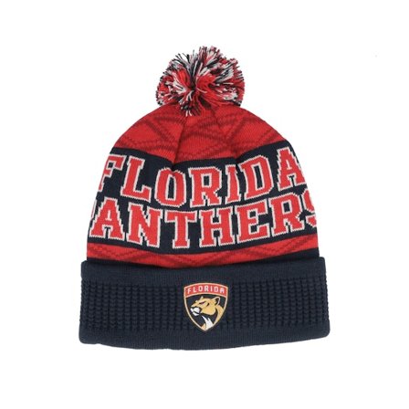 Outerstuff - NHL Modrá pom Beanie - Kids Florida Panthers NHL Beanie Navy/Red Pom @ Hatstore