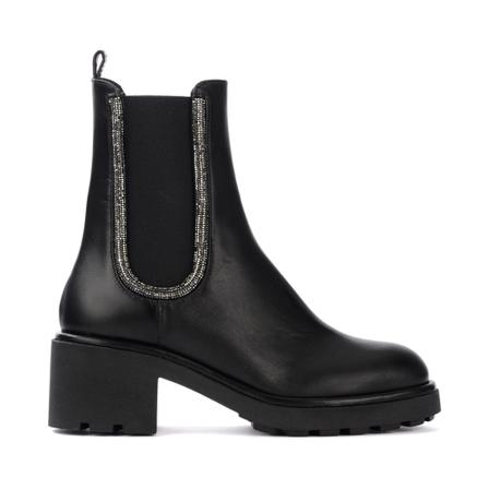 Ninalilou, Ankle Boots Czarny, Kobieta, Rozmiar: 37 EU