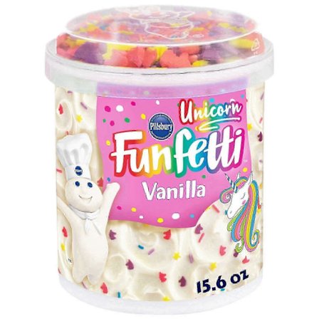 Funfetti Vanilla Frosting, Unicorn, 15.6 Oz_Spesielle gaver