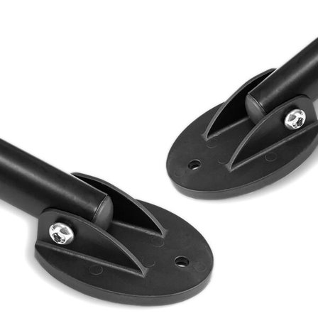 Rockbros MP-02 lattiahuoltoteline polkupyörille, joissa on nupit - musta