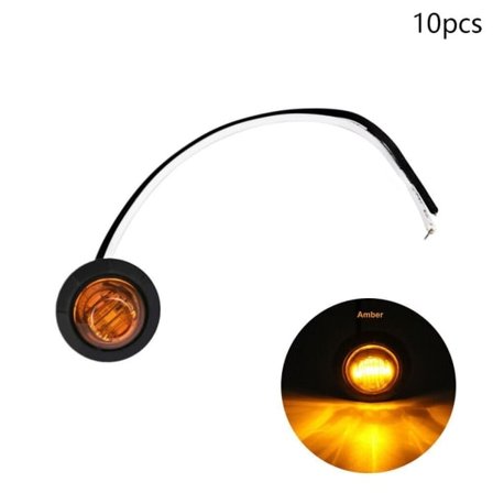 10 side marker lys indikatorlampe