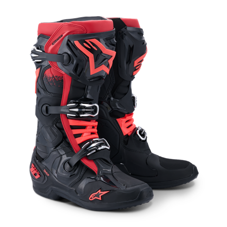 Alpinestars Tech 10 MX Boots Black/Red 49.5